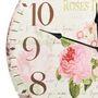 Voir la diapositive 4 : VIDAXL Horloge murale vintage Fleur 60 cm