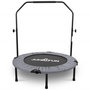 Voir la diapositive 1 : JUMP4FUN Mini Trampoline Fitness Jump4fun Pliable Double-Bar - Ø92cm