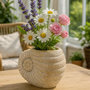 Voir la diapositive 6 : Paris Prix Vase Design Effet Sable  Shell  33cm Beige