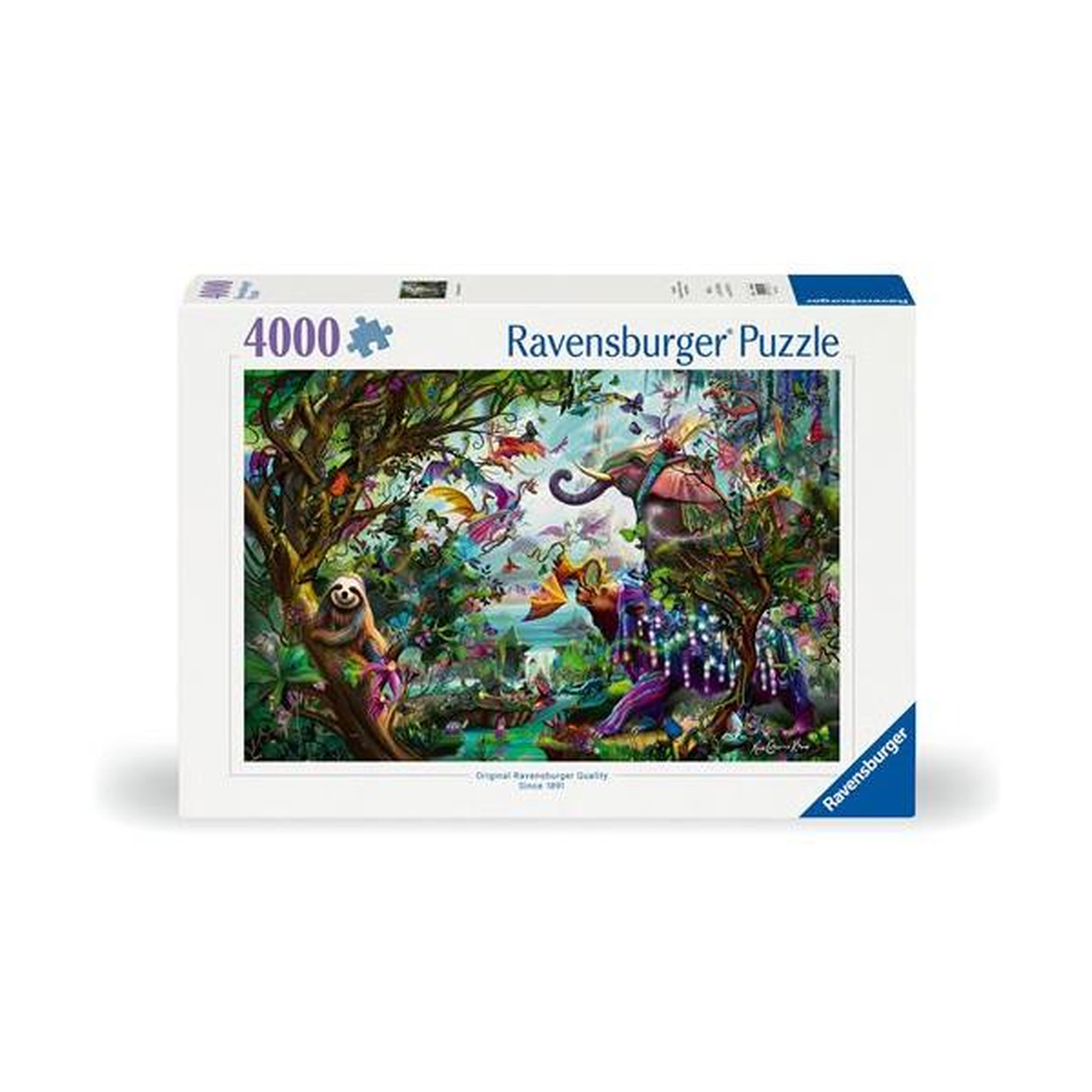 RAVENSBURGER Puzzle 4000 pièces Ravensburger Dragons des tropiques