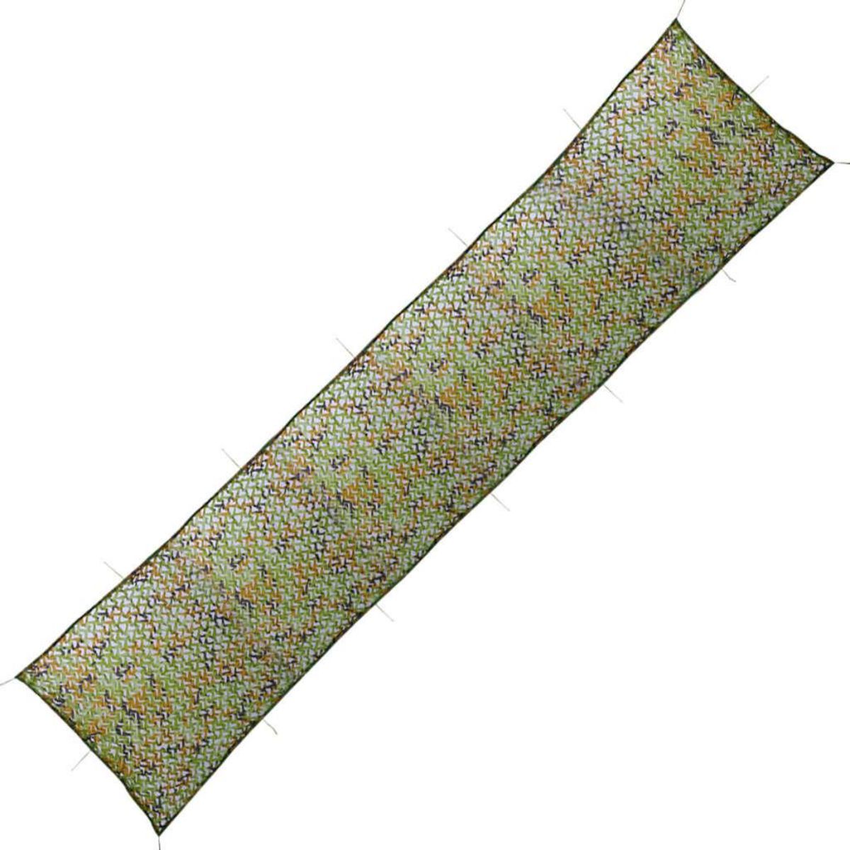 VIDAXL Filet de camouflage avec sac de rangement 1,5 x 7 m