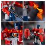 Voir la diapositive 6 : LEGO Icons 10302 Optimus Prime, Figurine Autobot Robot de Transformers, Maquette Camion