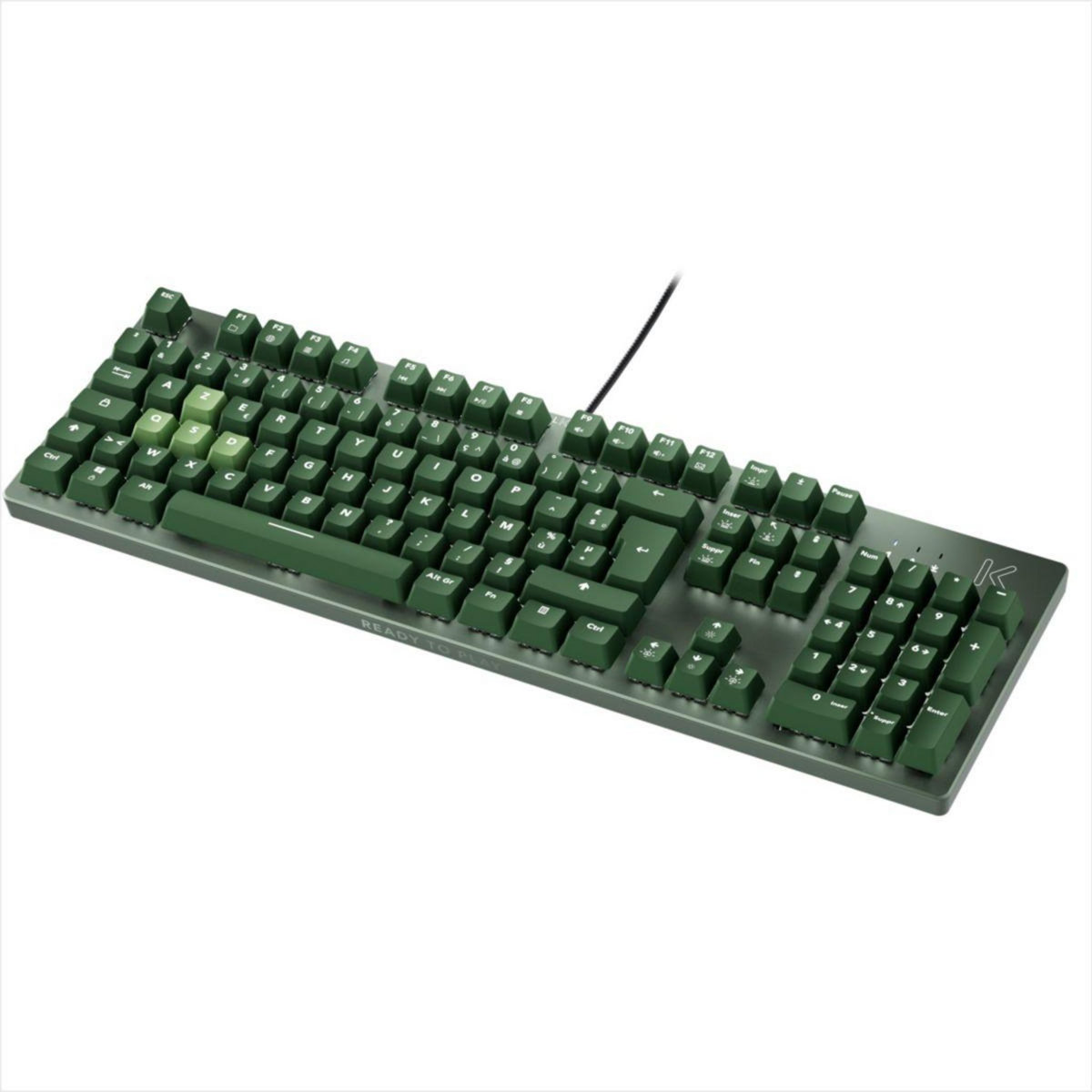 SKILLKORP Clavier gamer K15 VERT Progress