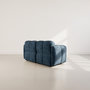 Voir la diapositive 5 : LISA DESIGN Grace - canapé modulable 2 places en velours texturé