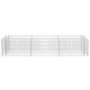 Voir la diapositive 4 : VIDAXL Lit sureleve a gabion Acier 270x90x50 cm