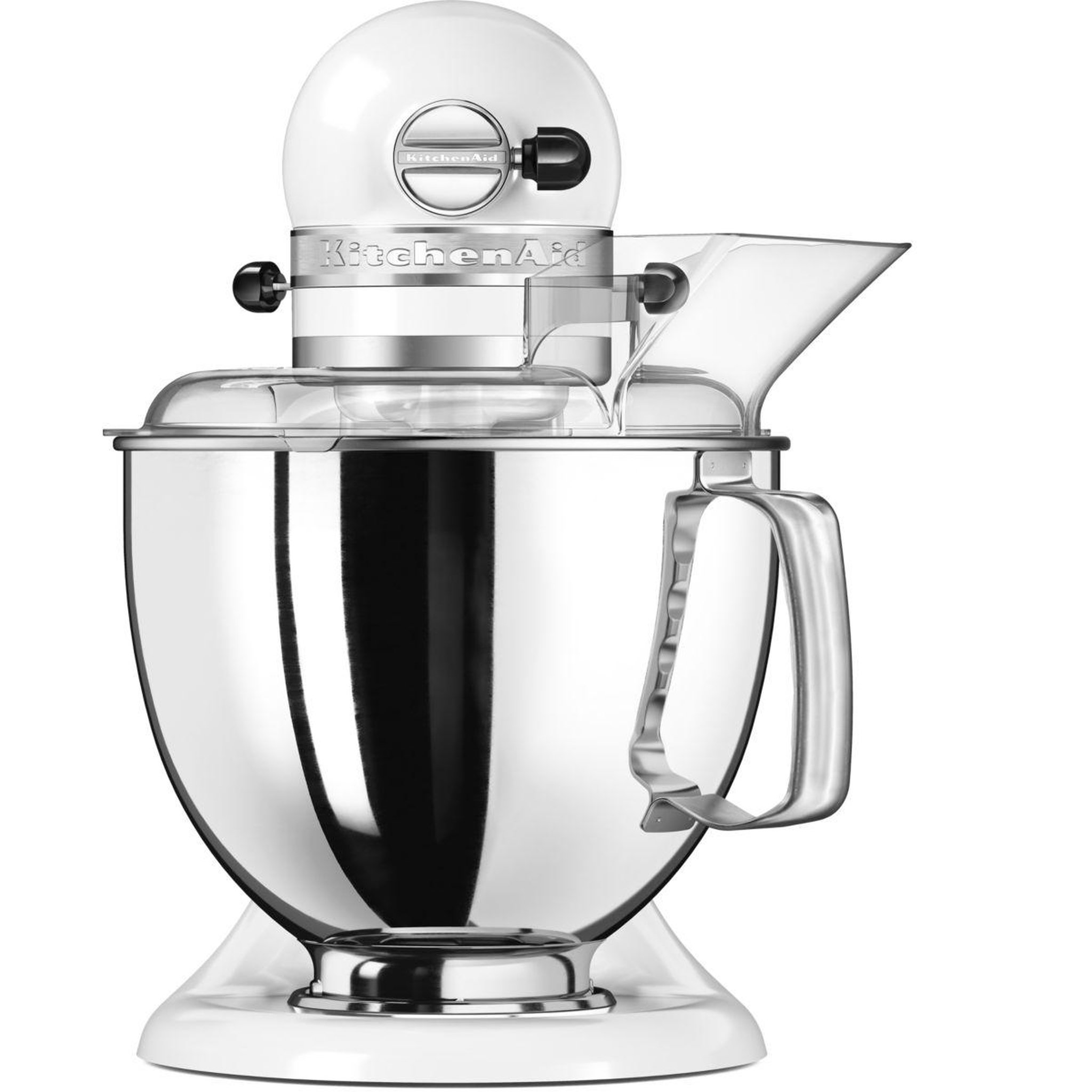 Voir la diapositive 2 : KitchenAid Robot pâtissier 5KSM175PSEWH Artisan blanc