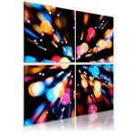 Paris Prix Tableau Imprimé  Course de Lumières. Coloris disponibles : Multicolore