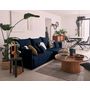 Voir la diapositive 2 : BEST MOBILIER Petra - canapé d'angle réversible - convertible avec coffre - 4 places - en velours