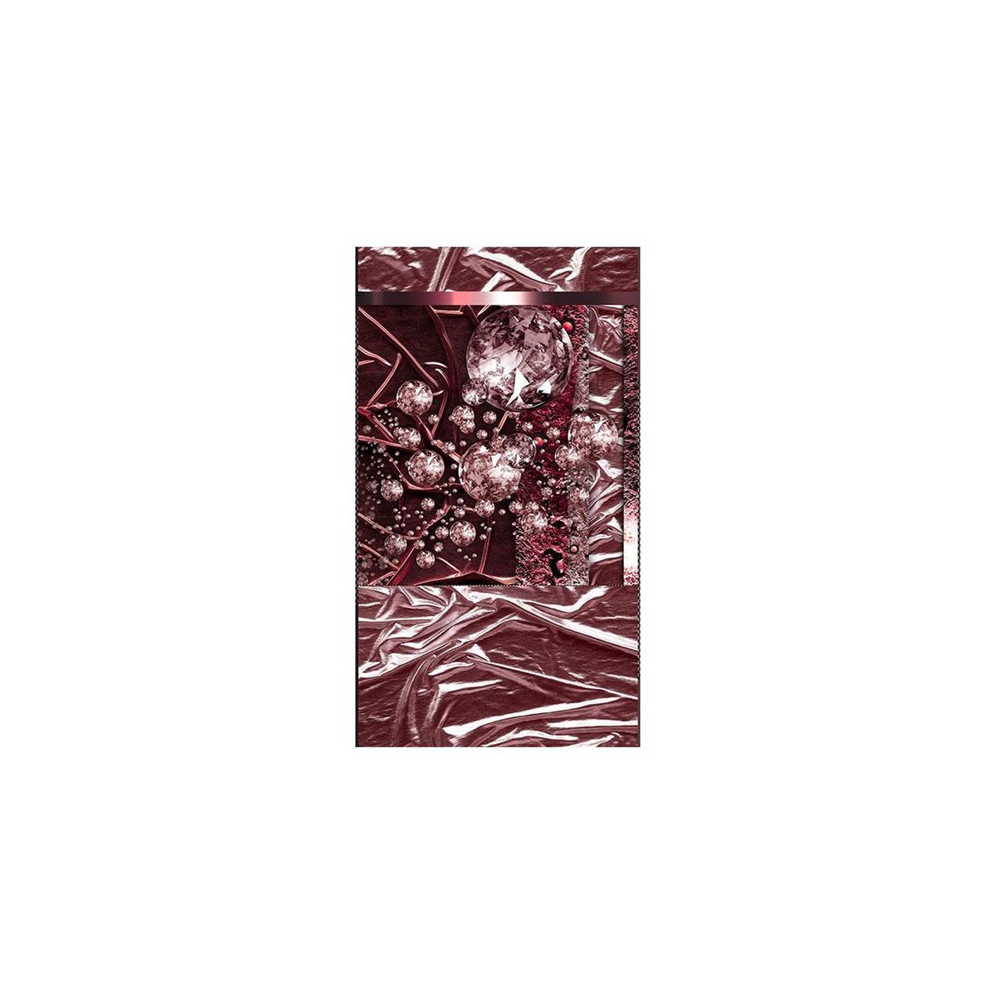 Voir la diapositive 2 : Paris Prix Papier peint  carmine madness  50x1000cm