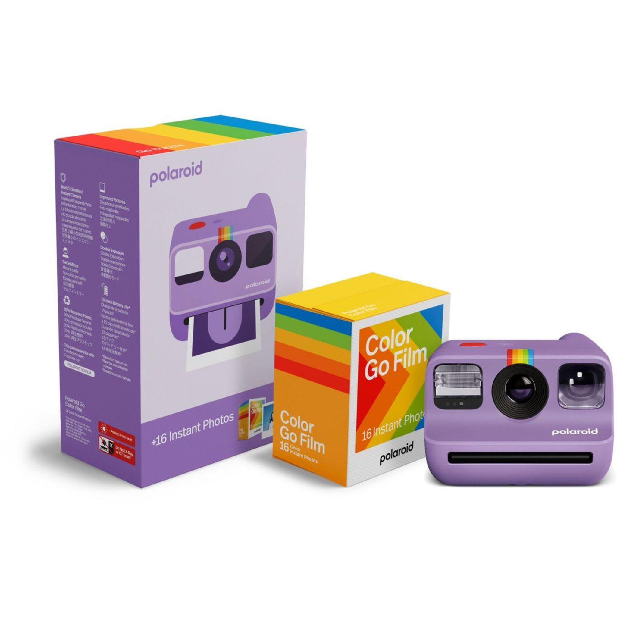 POLAROID Appareil photo Instantané Go Gen 2 Purple  + Pack 16 Films