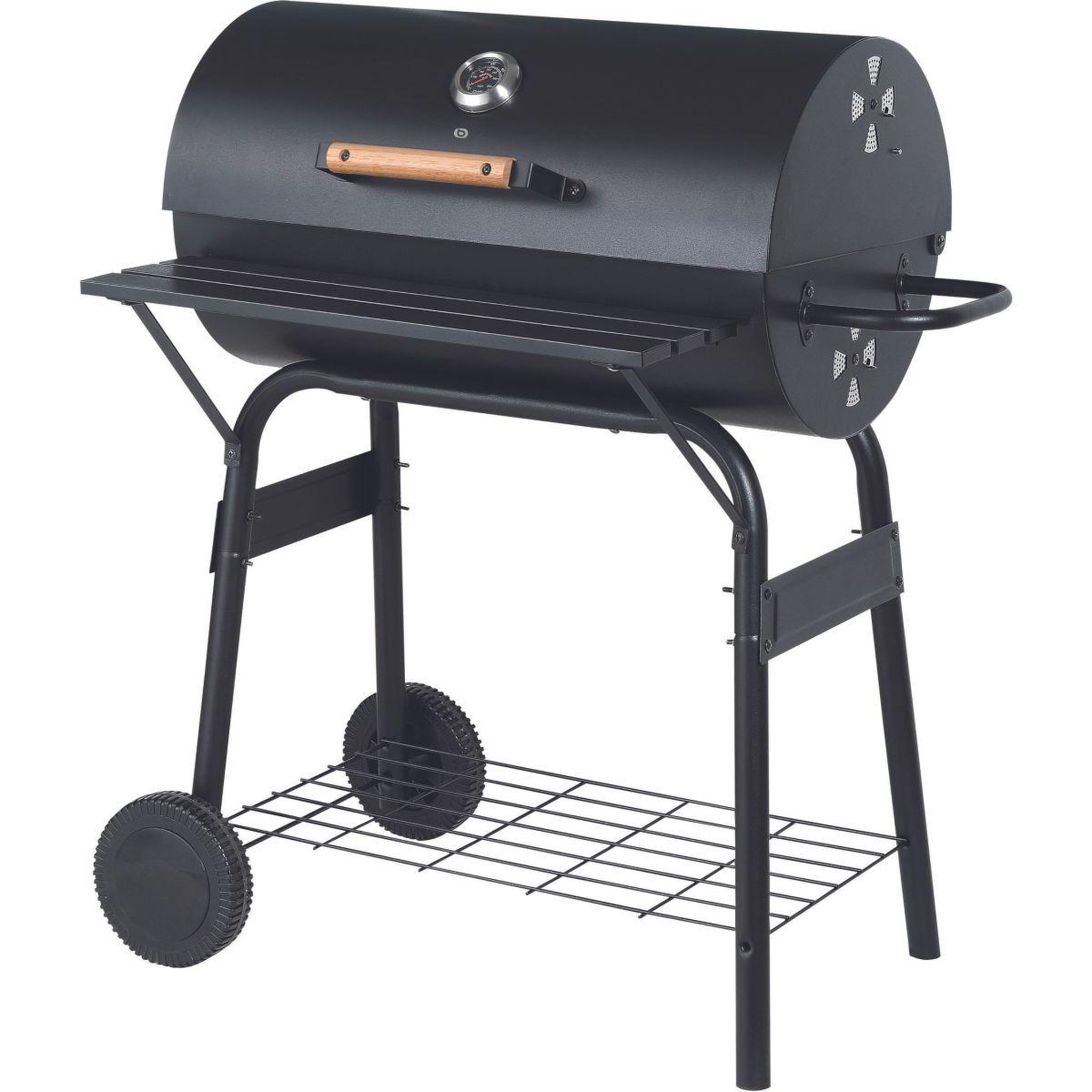 ESSENTIEL B Barbecue charbon ebca1 noir sur chariot, 62x35 cm