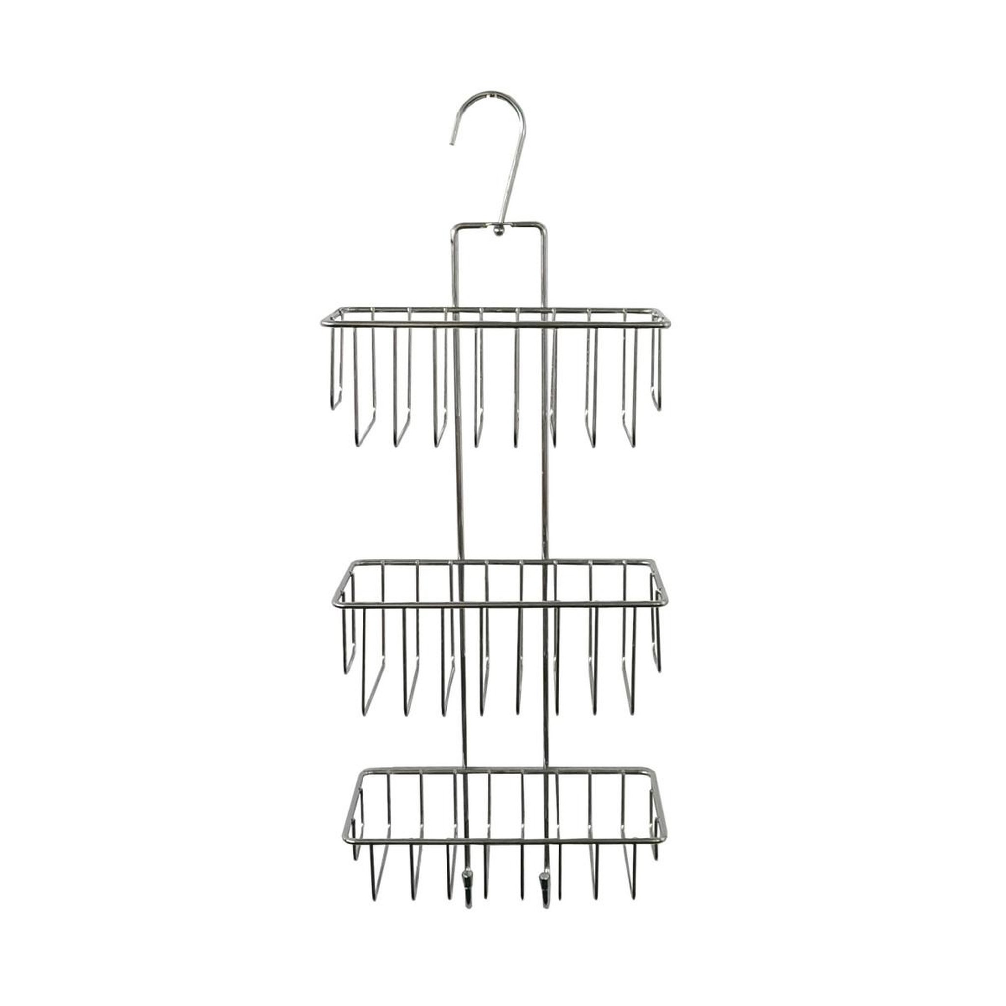 Douceur d'Intérieur Serviteur de douche 3 niveaux  filaire basic  59cm chrome