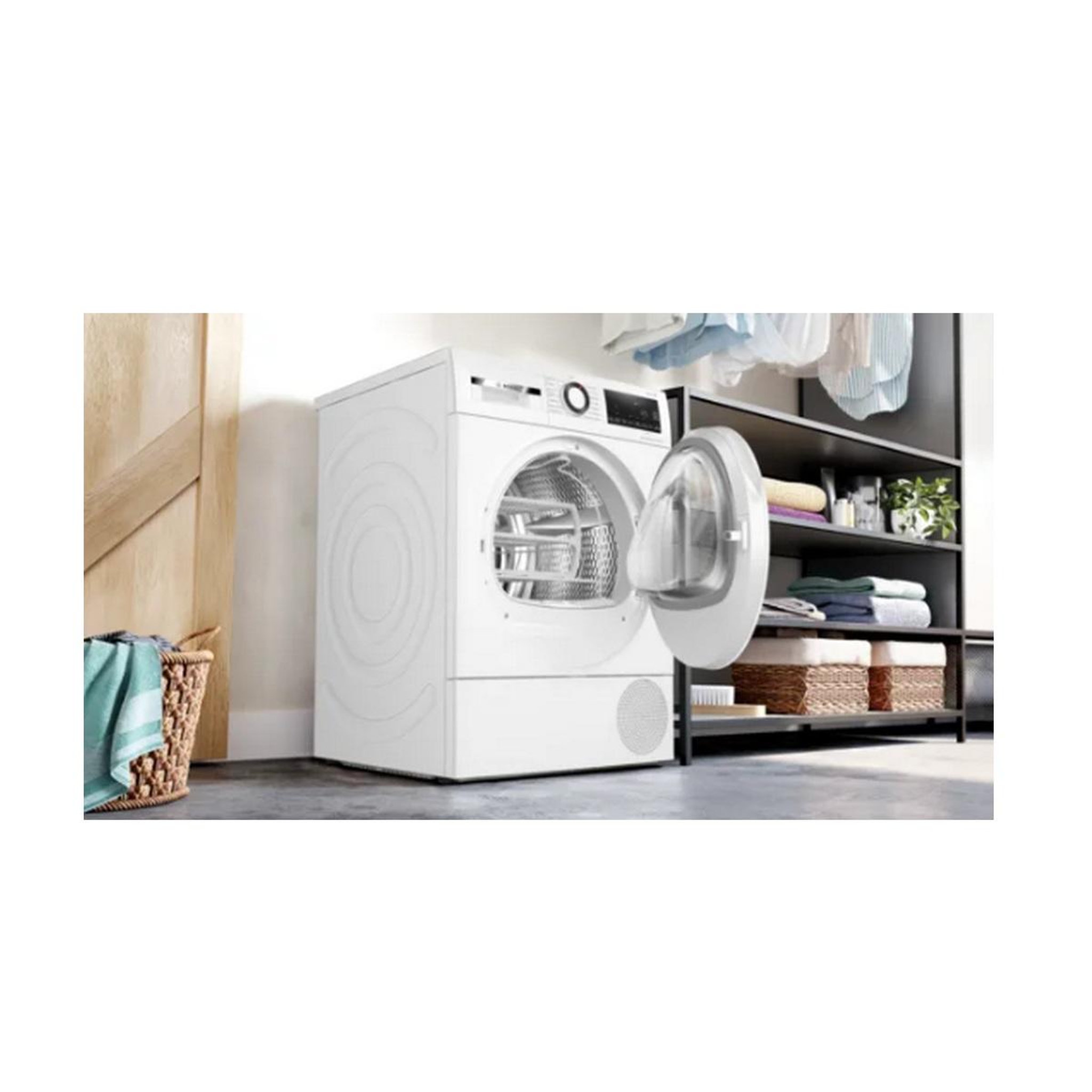 Voir la diapositive 5 : BOSCH Sèche-linge pompe à chaleur 60cm 9kg - wqg13500fr