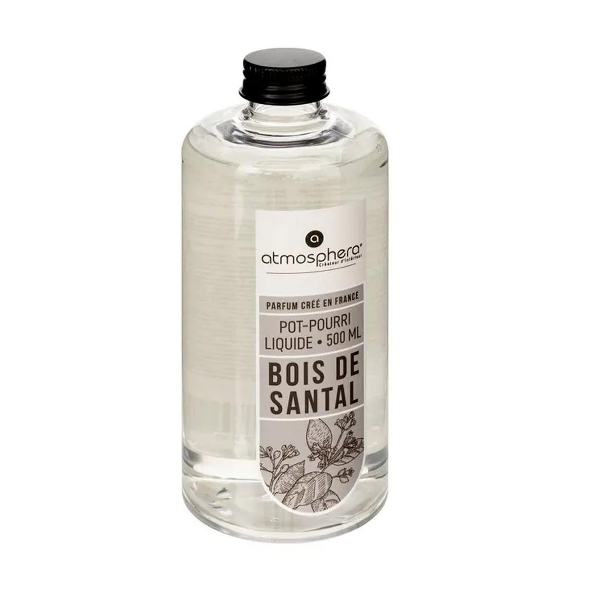 ATMOSPHERA Liquide pot pourri  kili  500ml bois de santal