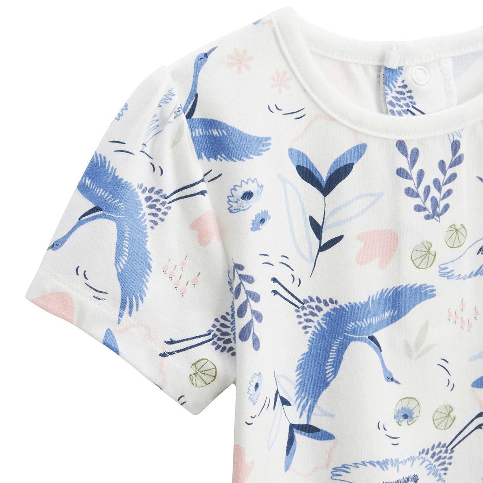 Voir la diapositive 3 : Petit Béguin Lot de 2 t-shirts enfant manches courtes Tiana