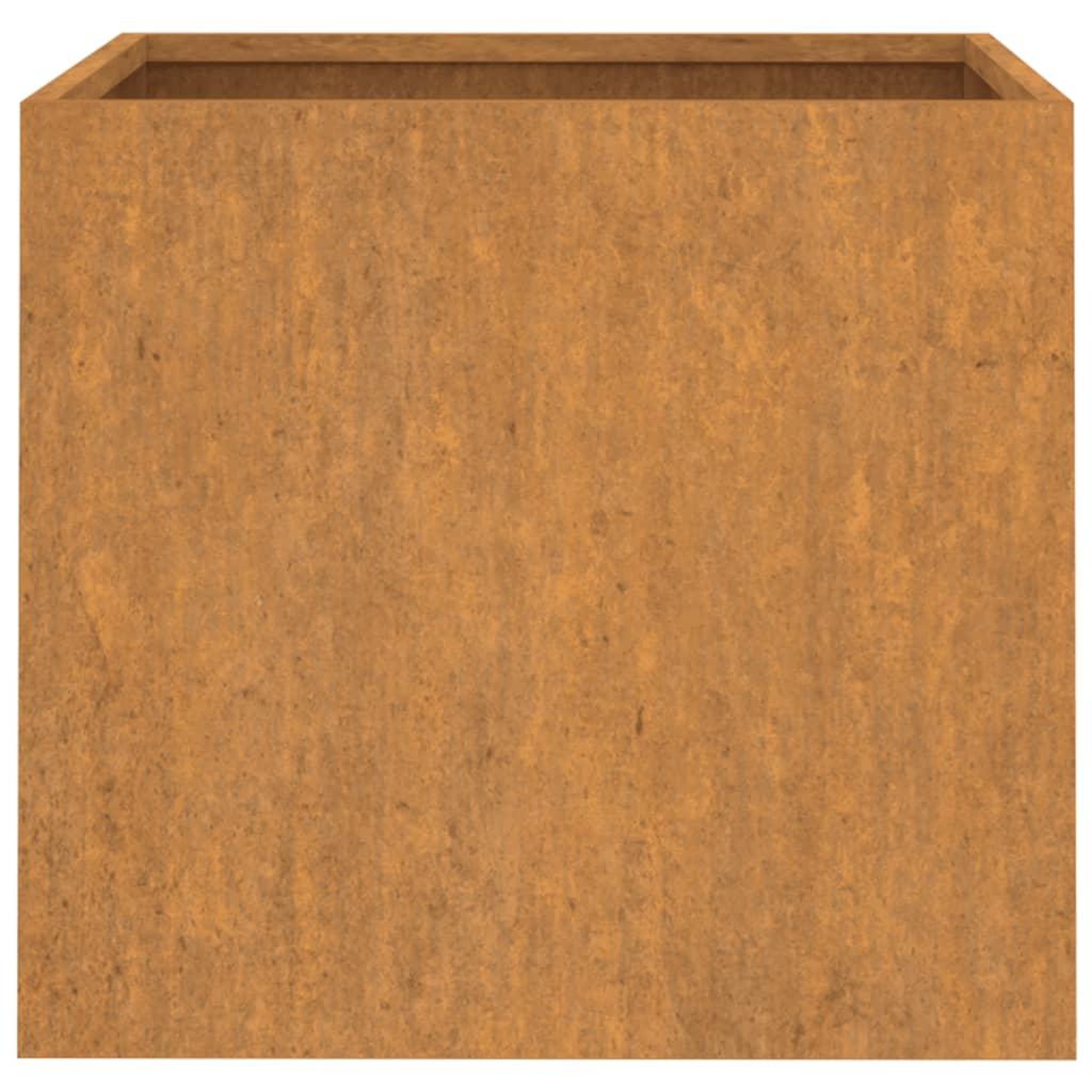 Voir la diapositive 5 : VIDAXL Jardiniere 32x30x29 cm acier corten