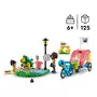 LEGO Friends 41738 Le vélo de sauvetage canin, Jouet Enfants 6 Ans, Jeu d'Animaux avec Figurine de Chiot et 2 Mini-Poupées