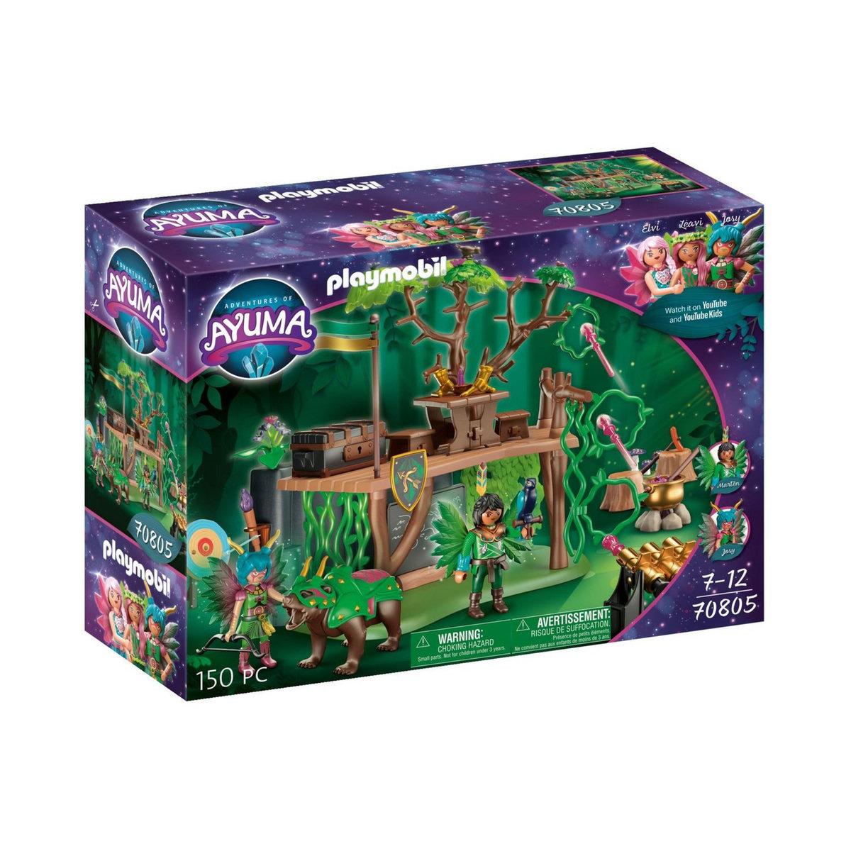 PLAYMOBIL 70805 AYUMA - Camp d'entraînement des fées