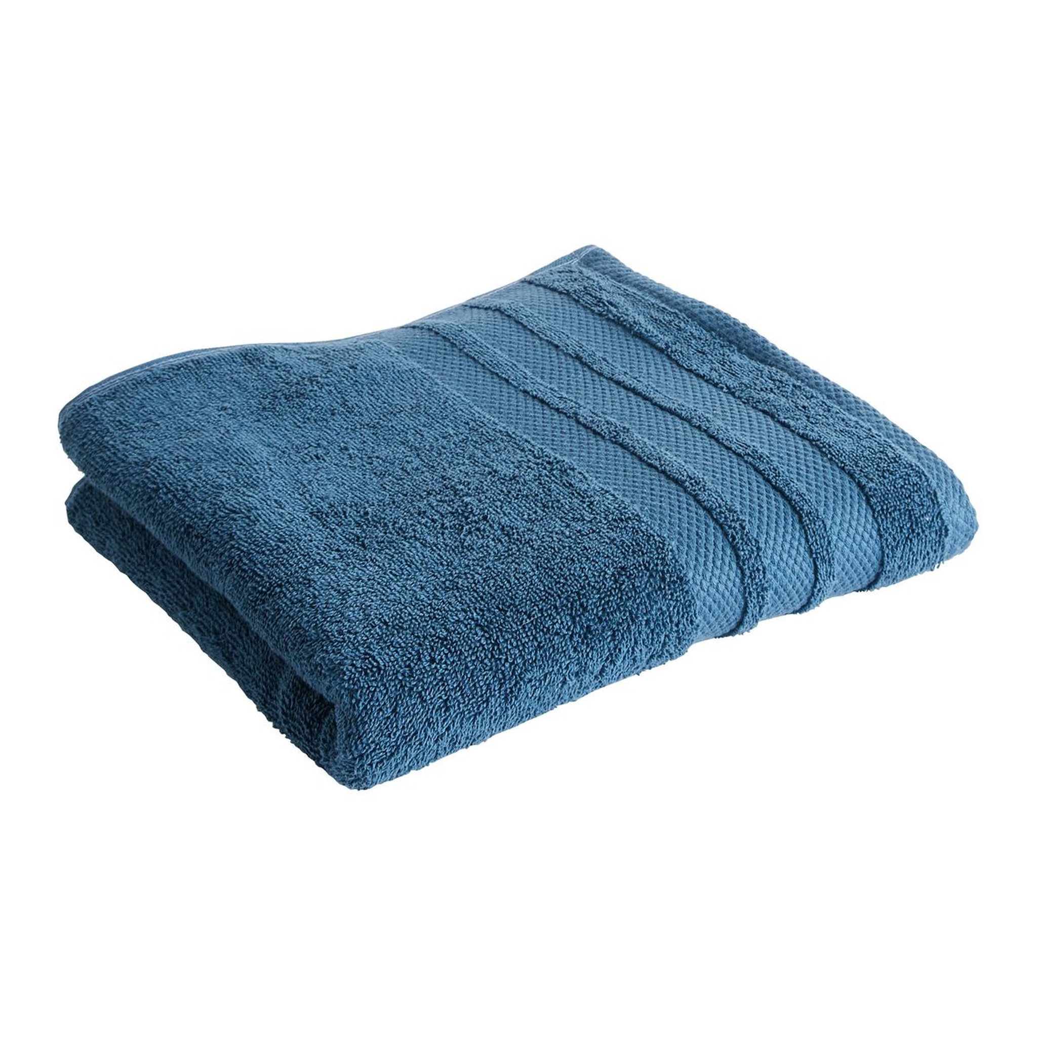 Voir la diapositive 2 : ACTUEL Maxi Drap de bain uni en coton 500 gsm