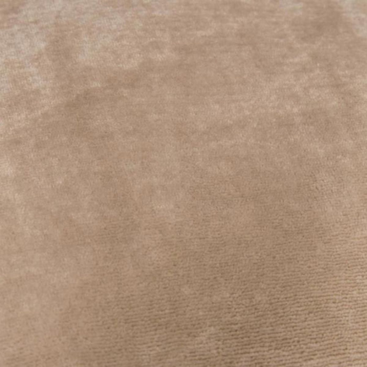 ATMOSPHERA Coussin en Flanelle Uni  Ollis  38x38cm Beige Lin