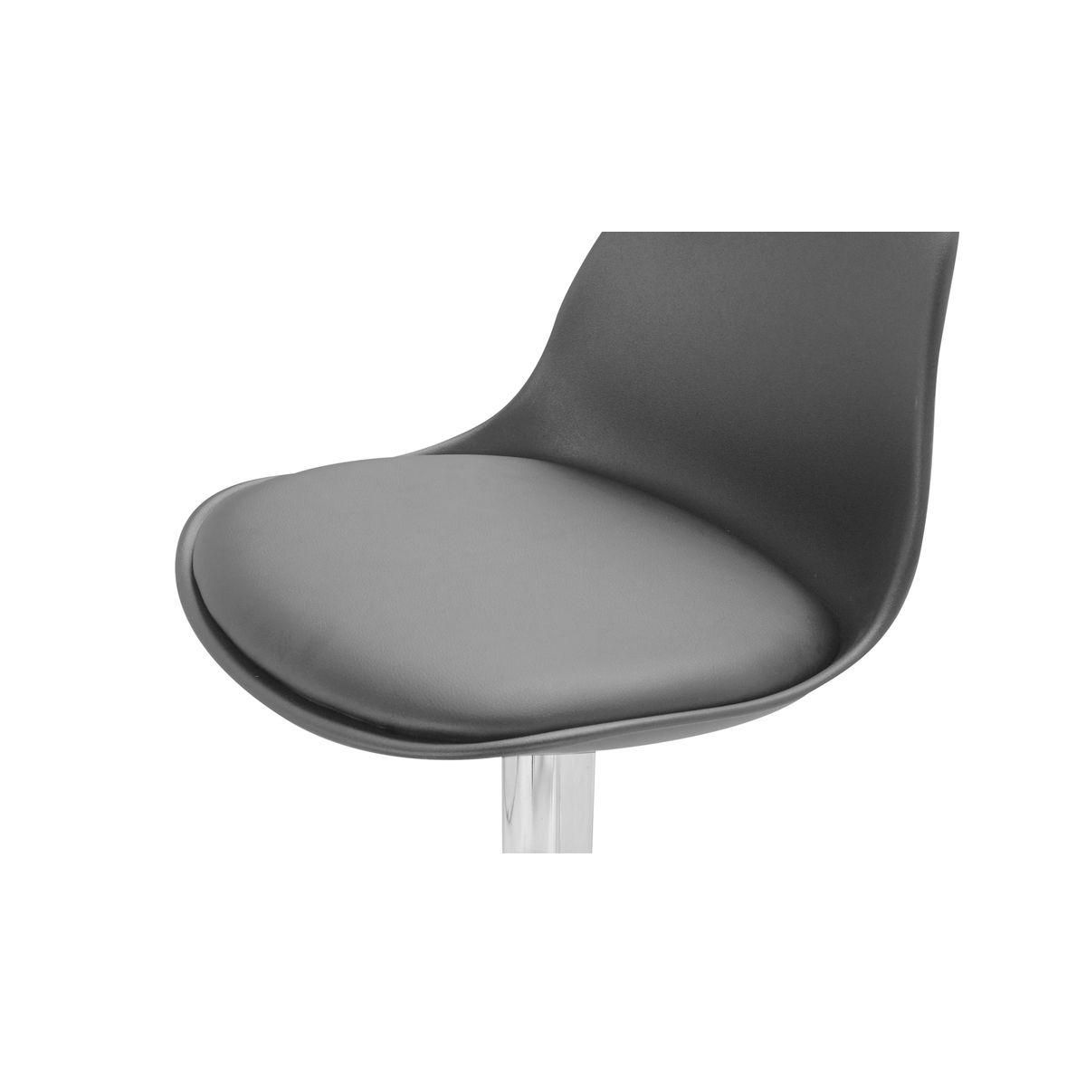 Lot de 2 tabourets de bar ajustables en hauteur RAPH