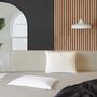 Voir la diapositive 2 : Paris Prix Taie d'Oreiller Microfibre  Oscar  50x70cm Blanc