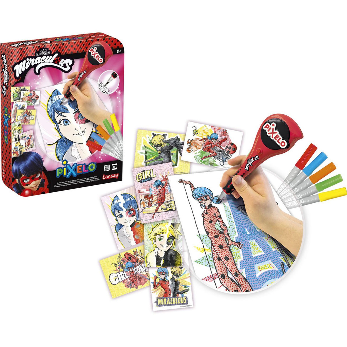 LANSAY Loisirs créatives - Pixelo Miraculous 