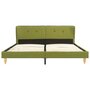 VIDAXL 280711 Bed Frame Green Fabric 150x200 cm (UK/NO/IE/FI/DE/FR/NL only)