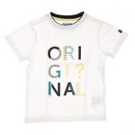 ELLE EST OU LA MER T-shirt  Garçon EOM  Dixsou. Coloris disponibles : Blanc