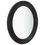 Voir la diapositive 2 : VIDAXL Miroir mural style baroque 50x60 cm noir