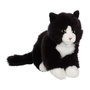 Voir la diapositive 1 : Gipsy Peluche - Gipsy Toys - Chat mimiz - 28cm - Noir/Blanc