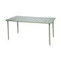 Voir la diapositive 1 : SWEEEK Table de jardin métal 6-8 places, Amelia 160x90xH72.5cm