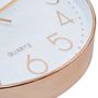 Voir la diapositive 5 : VIDAXL Horloge murale 30 cm Or rose