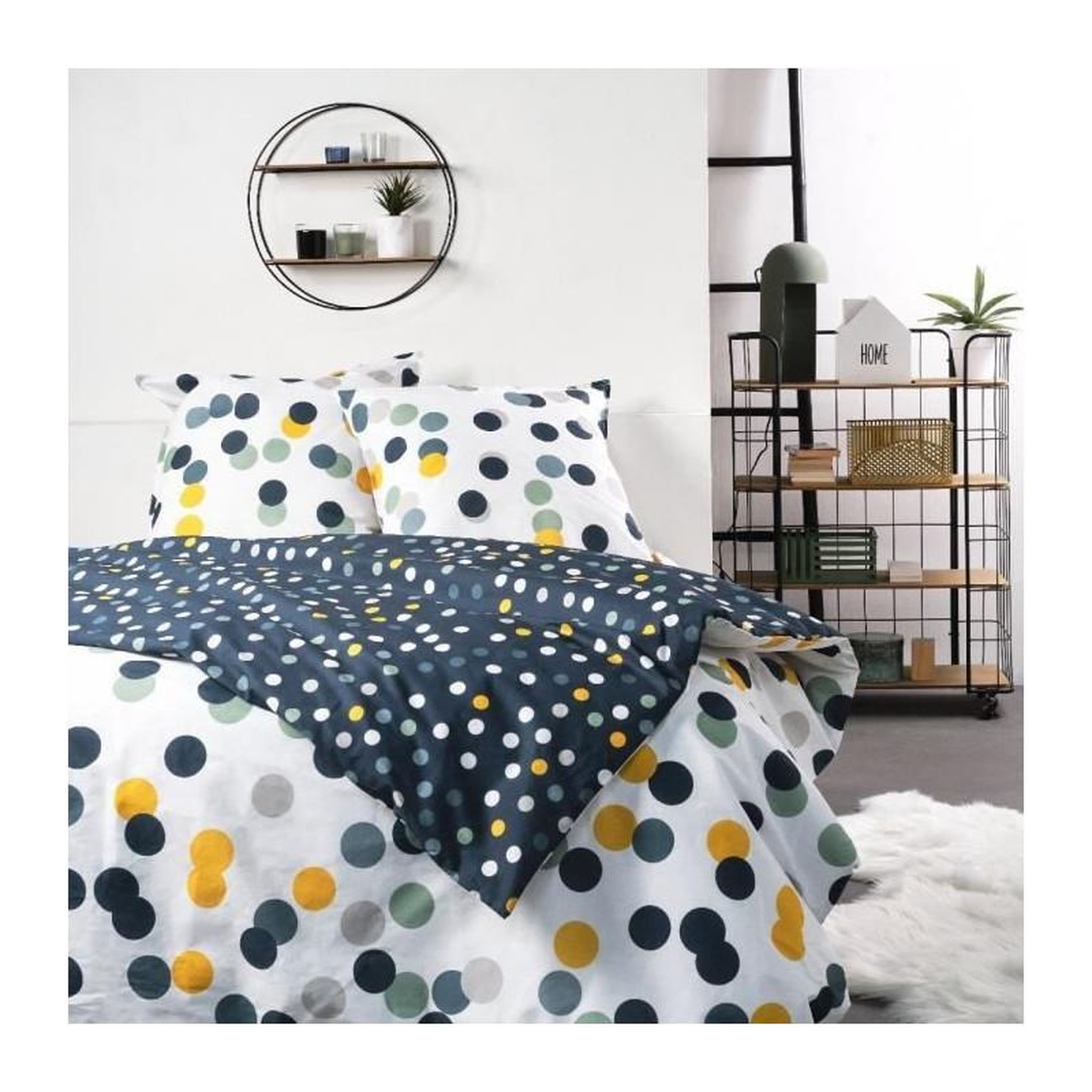 Today Parure de lit 2 personnes - TODAY - Sunshine 11.59 - 220 x 240 cm - 100% Coton imprimé