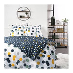 Today Parure de lit 2 personnes - TODAY - Sunshine 11.59 - 220 x 240 cm - 100% Coton imprimé