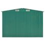 Voir la diapositive 4 : VIDAXL Abri de jardin Vert 257x990x181 cm Acier galvanise