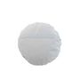 Voir la diapositive 2 : Paris Prix Coussin Rond Déco  Dentelle  40cm Bleu