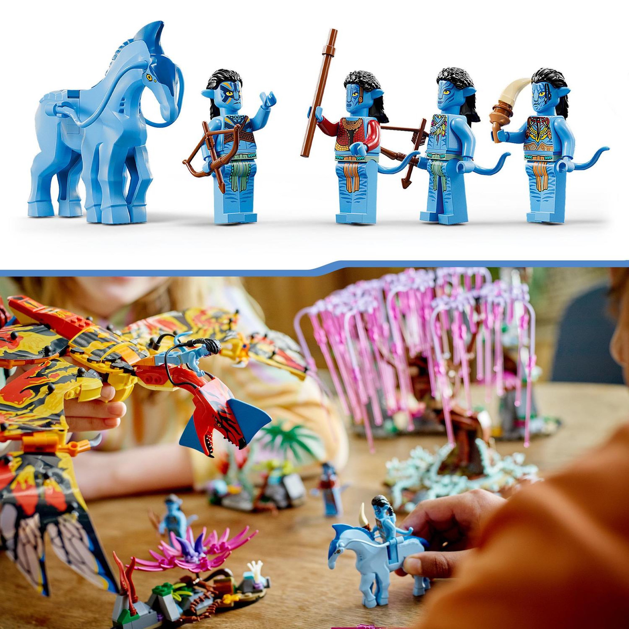 Voir la diapositive 6 : LEGO Disney 75574 Avatar Toruk Makto et l&rsquo;Arbre des Âmes, Jouet, Minifigurine Jake Sully, Film 2022