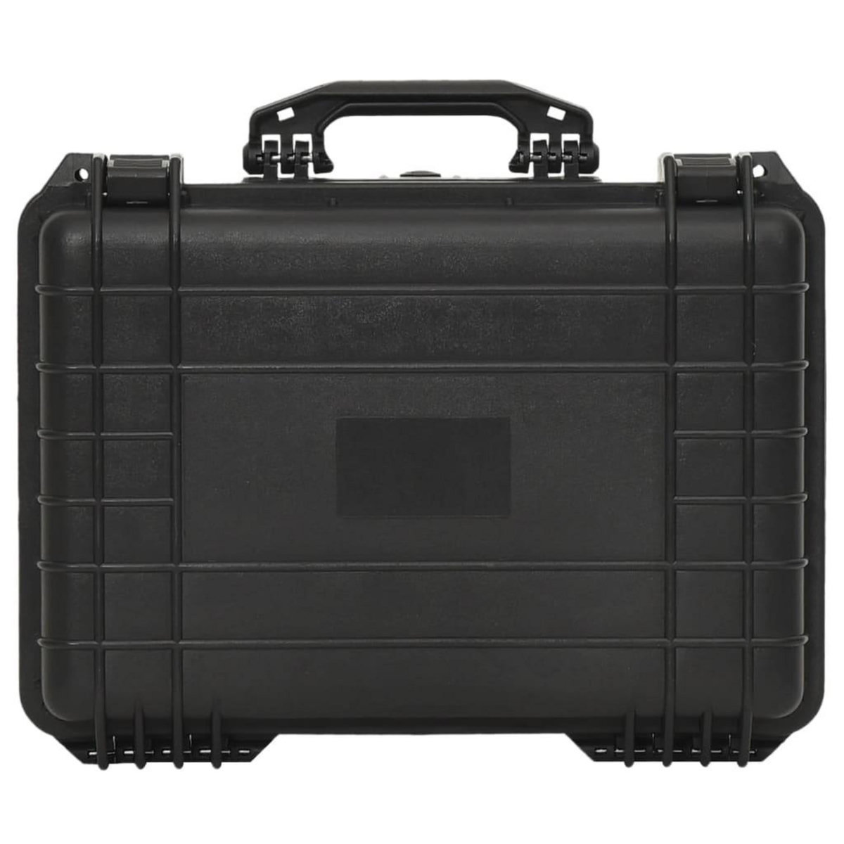 VIDAXL Valise de vol portable Noir 47x36x18 cm PP