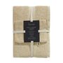 Voir la diapositive 4 : Sensei Maison Ensemble de bain 3 pièces (1 drap de bain + 1 serviette de toilette + 1 gant) LUXURY
