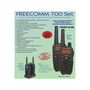 Voir la diapositive 3 : TXMS700 - KIT 2 TALKIES WALKIES STABO SET FREECOMM 700 PRESIDENT ELECTRONICS - FREECOMM700