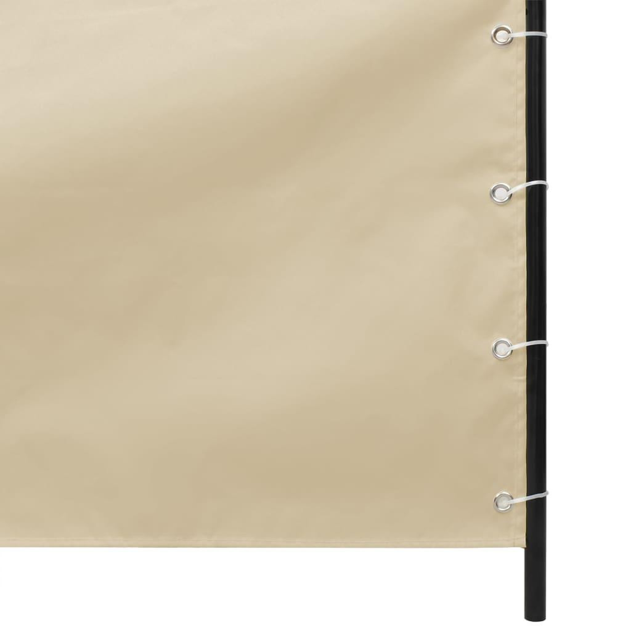 Voir la diapositive 3 : VIDAXL Ecran de balcon Beige 140x240 cm Tissu Oxford