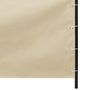 Voir la diapositive 3 : VIDAXL Ecran de balcon Beige 140x240 cm Tissu Oxford