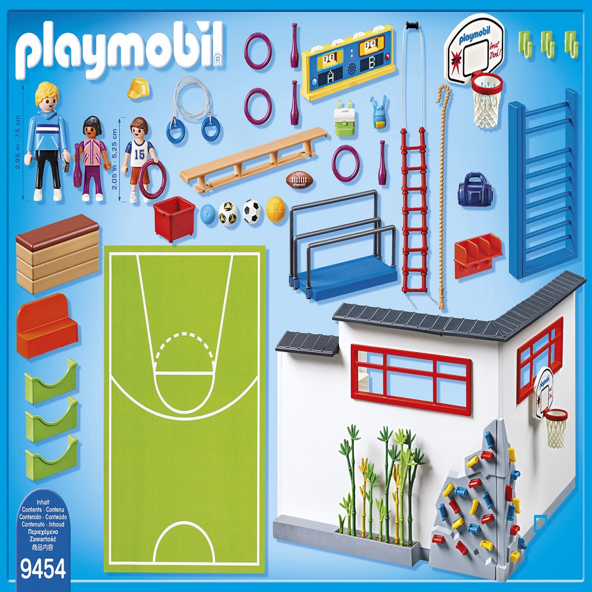 Voir la diapositive 6 : PLAYMOBIL 9454 - City Life - Salle de sports