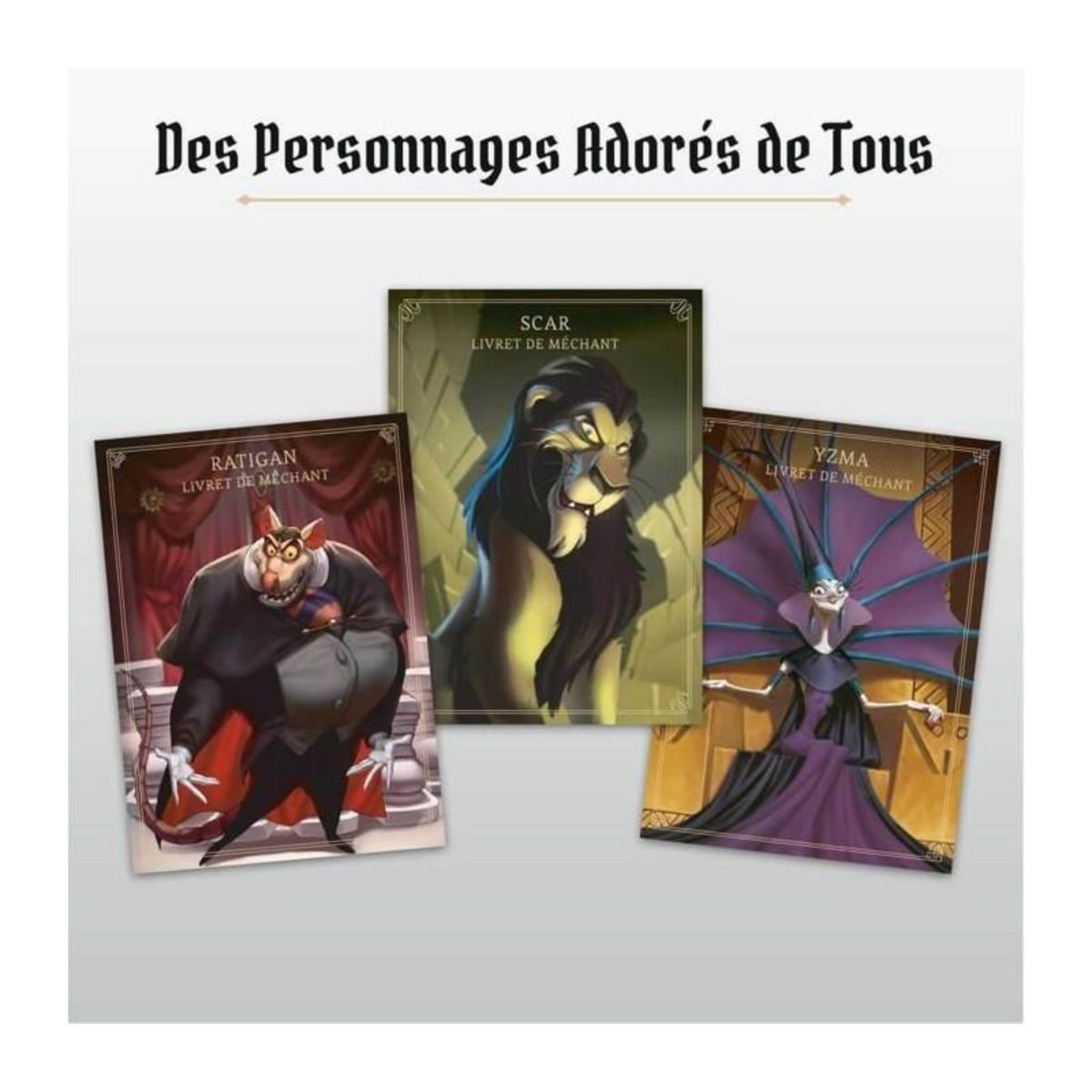 RAVENSBURGER PAPET DISNEY VILLAINOUS-EXTENSION 2 - LA FIN EST PROCHE, Papeterie
