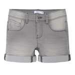 NAME IT Short  Fille Name It Salli. Coloris disponibles : Gris