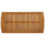 Voir la diapositive 4 : VIDAXL Table basse 102x50x43 cm Bois d'acacia solide
