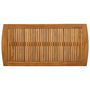 Voir la diapositive 4 : VIDAXL Table basse 102x50x43 cm Bois d'acacia solide