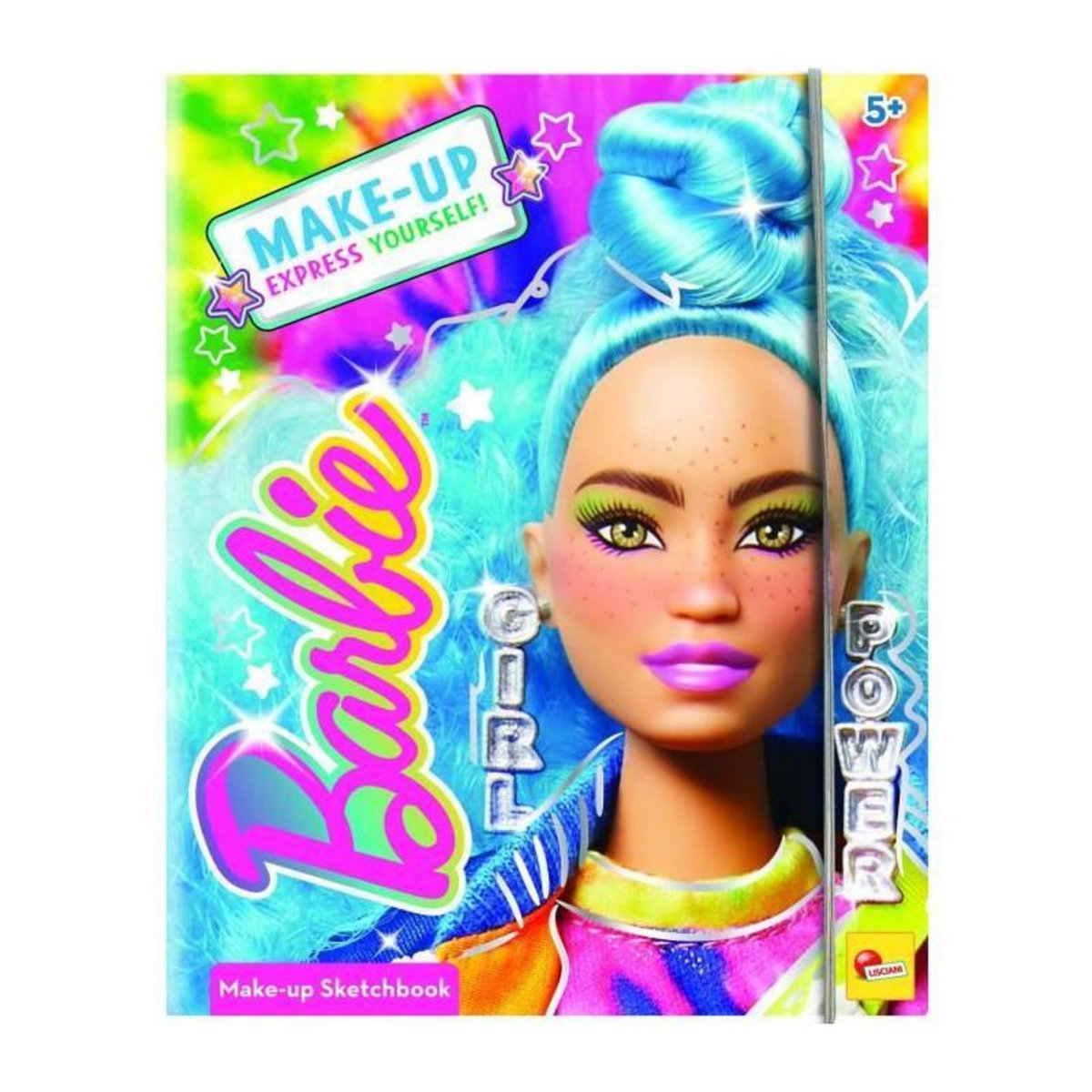 LISCIANI GIOCHI Book pour apprendre a maquiller et a se maquiller - Barbie sketch book make up - LISCIANI