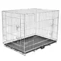 VIDAXL Cage metallique et pliable pour chiens XL